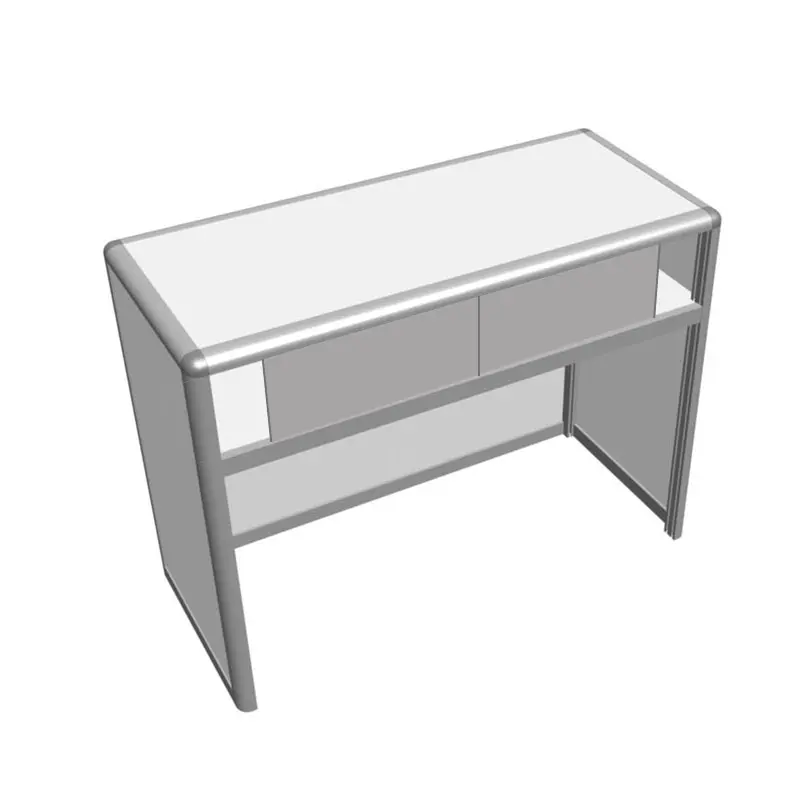 exhibition aluminum consulation desk